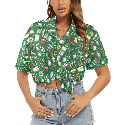 Science Love - Womens Hawaiian Shirt