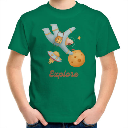 Explore Space - Kids Youth T-Shirt