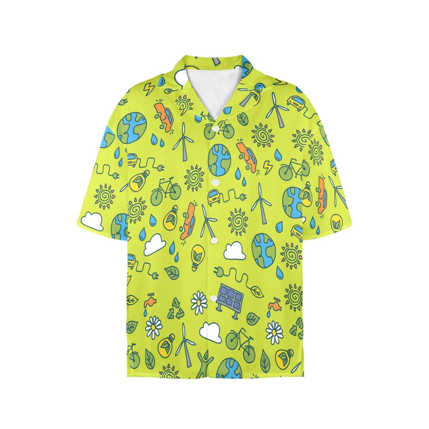 Go Green - Womens Hawaiian Shirt