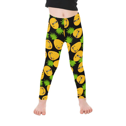 Cool Pineapples - Kid's Ankle Length Leggings