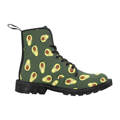 Avocado Characters - Martin Boots for Men (Black)