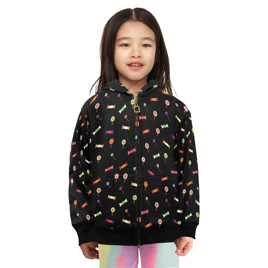 Candy - Junior Girls Zip Up Hoodie