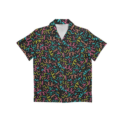 Squiggle Time - Junior Boys Hawaiian Shirt