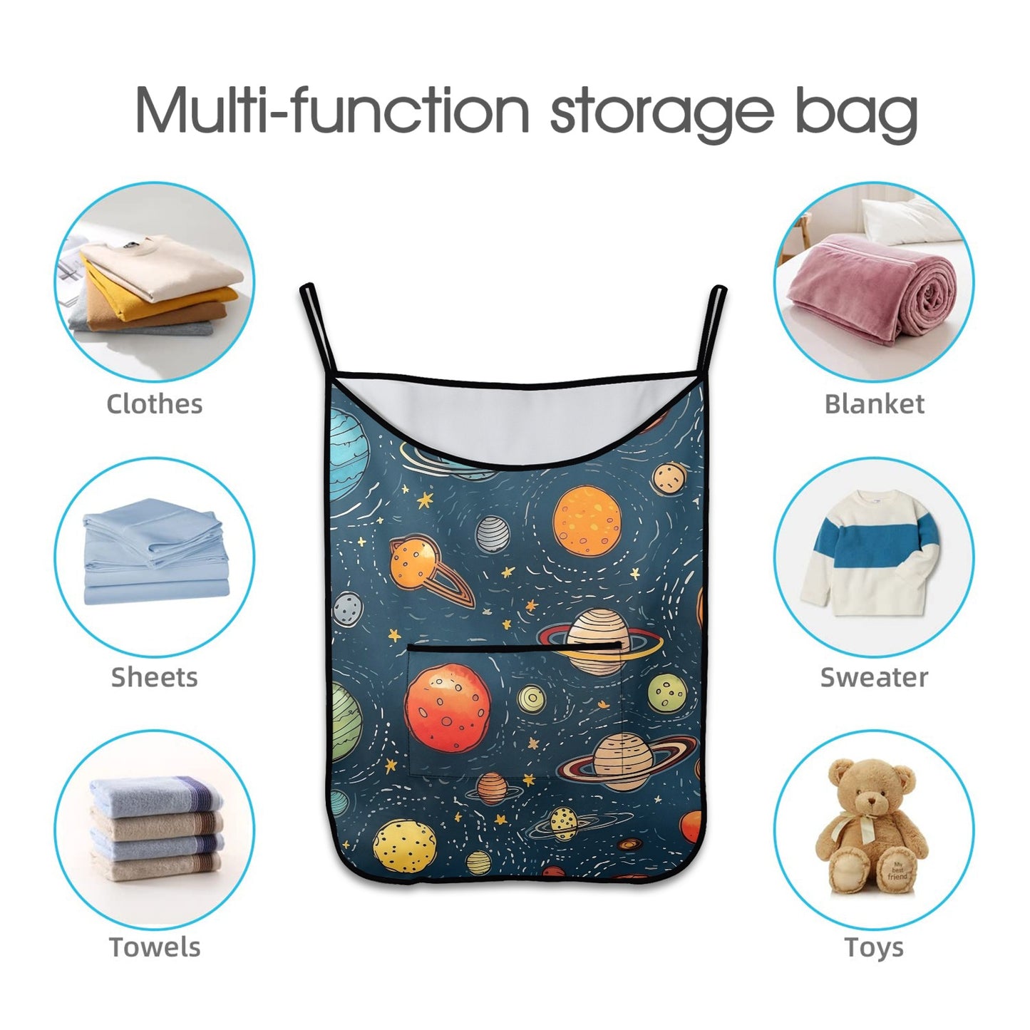 Galaxy - Hanging Laundry Bag