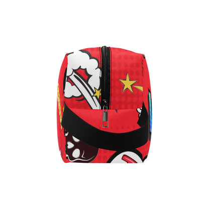 Comic Book Red - Wash Bag