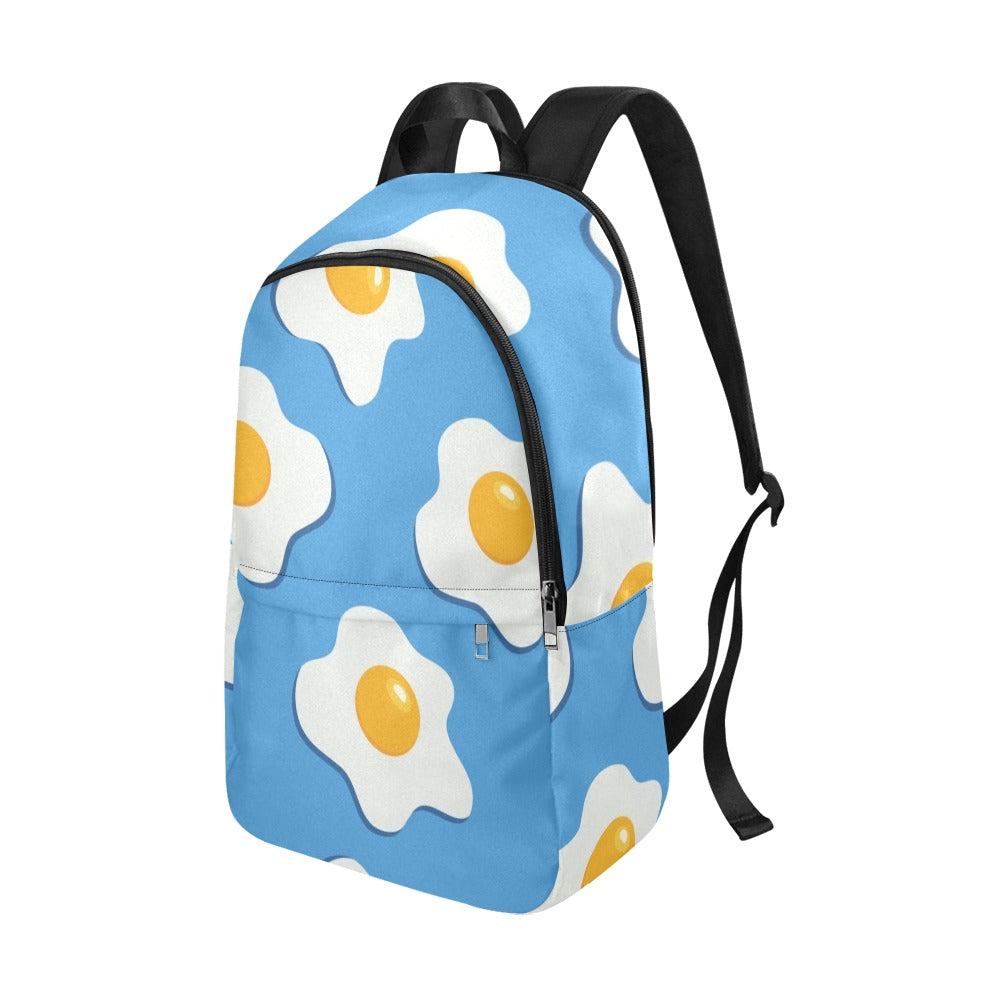 Fried Eggs - Fabric Backpack for Adult Adult Casual Backpack Food Printed Offshore