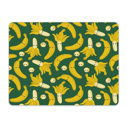 Happy Bananas - Leather Mouse Pad