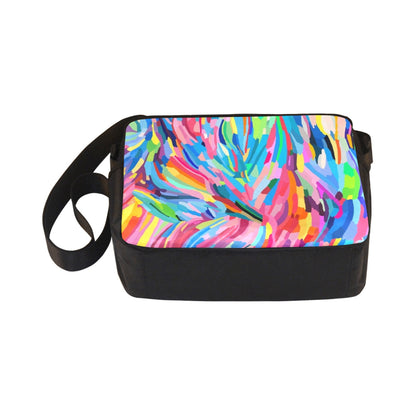 Brushstrokes - Classic Cross-body Nylon Bag