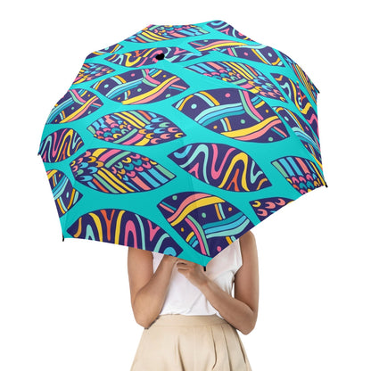 Aloha Surfboards - Semi-Automatic Foldable Umbrella Semi-Automatic Foldable Umbrella Printed Offshore