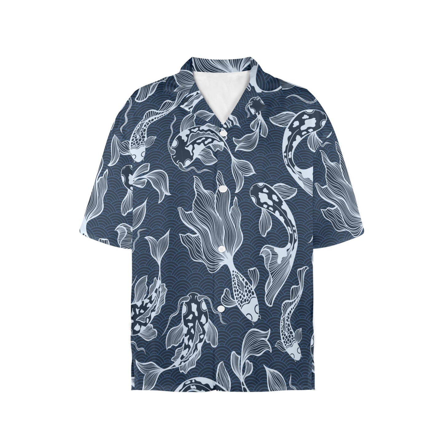 Blue Fish - Womens Hawaiian Shirt