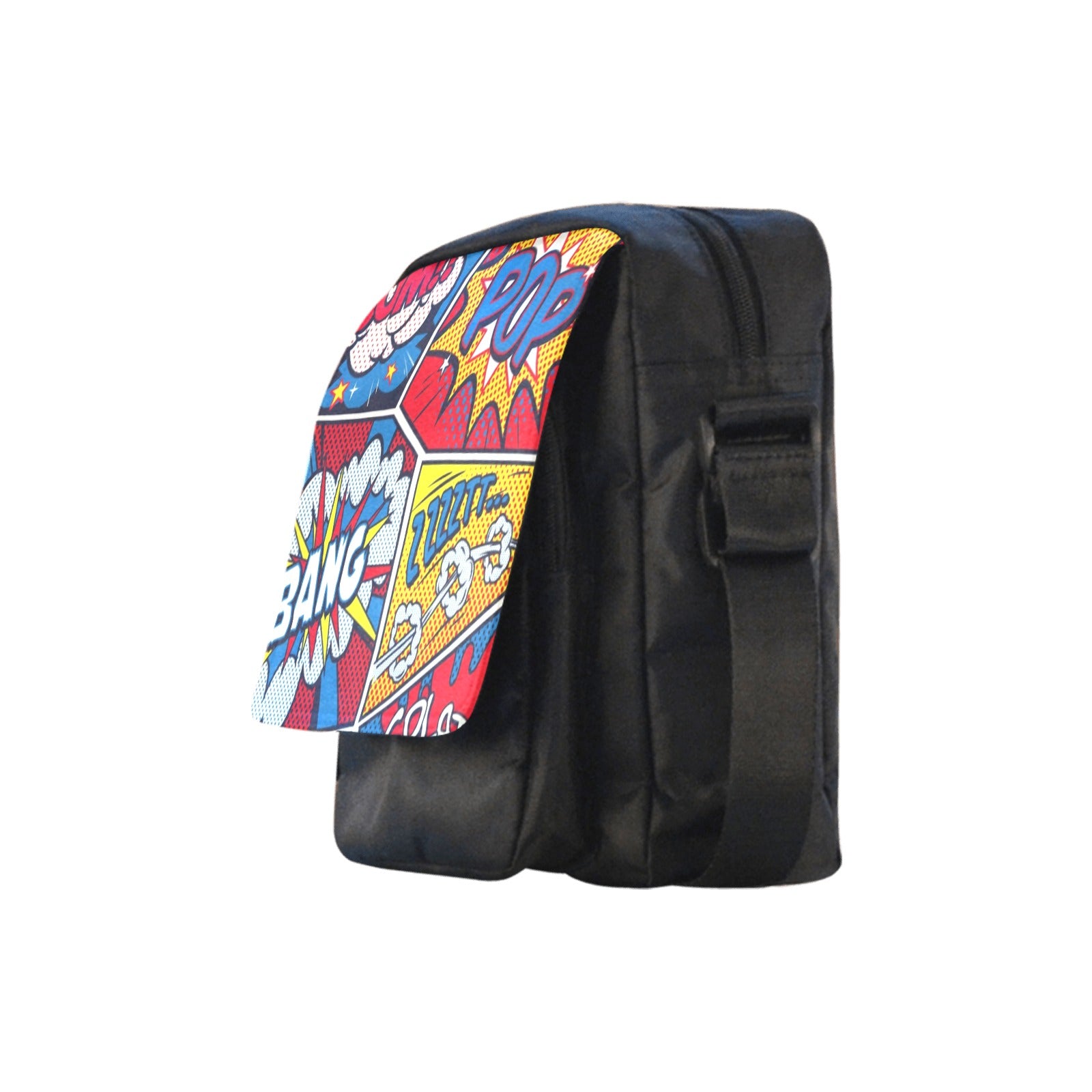 Comic Book - Crossbody Nylon Bag Crossbody Bags comic Printed Offshore