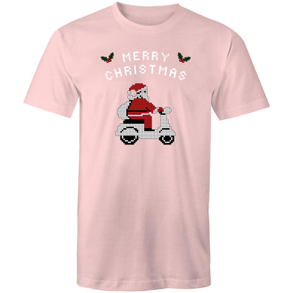 Scooter Santa - Mens T-Shirt