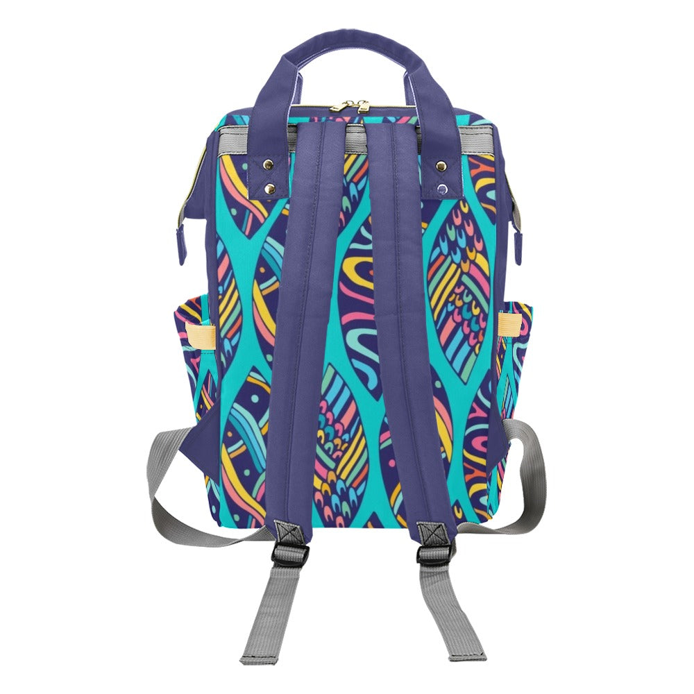 Aloha Surfboards - Multifunction Backpack Multifunction Backpack Printed Offshore Summer Surf