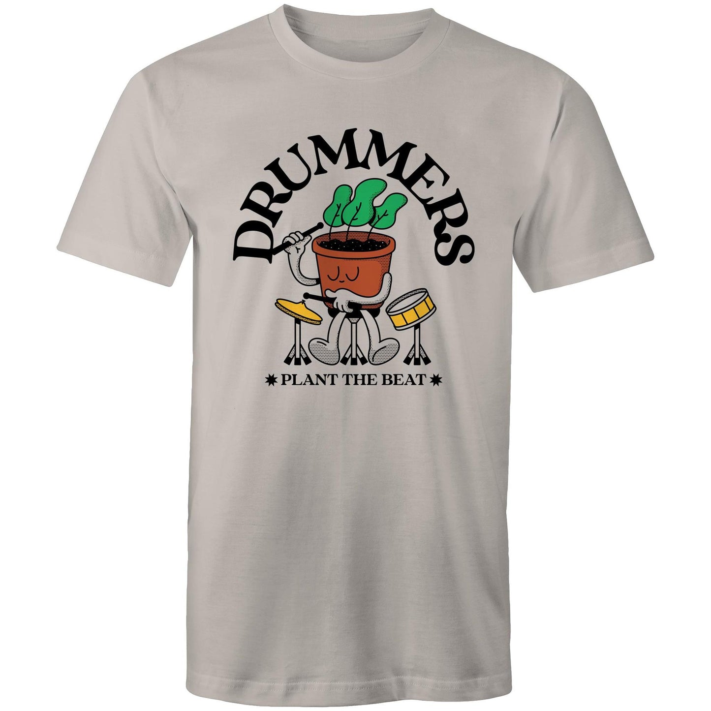 Drummers Plant The Beat - Mens T-Shirt