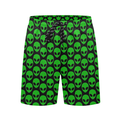 Aliens - Men's Mid-Length Beach Shorts