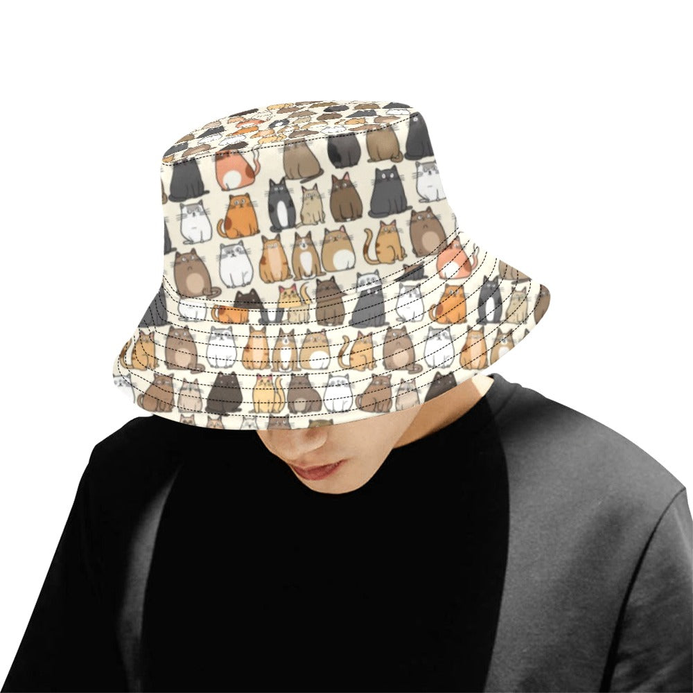 Lots Of Cats - Mens Bucket Hat