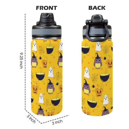 Halloween - Insulated Water Bottle with Dual-Use Lid (18oz) Insulated Water Bottle with Dual-Use Lid (18oz) Printed Offshore