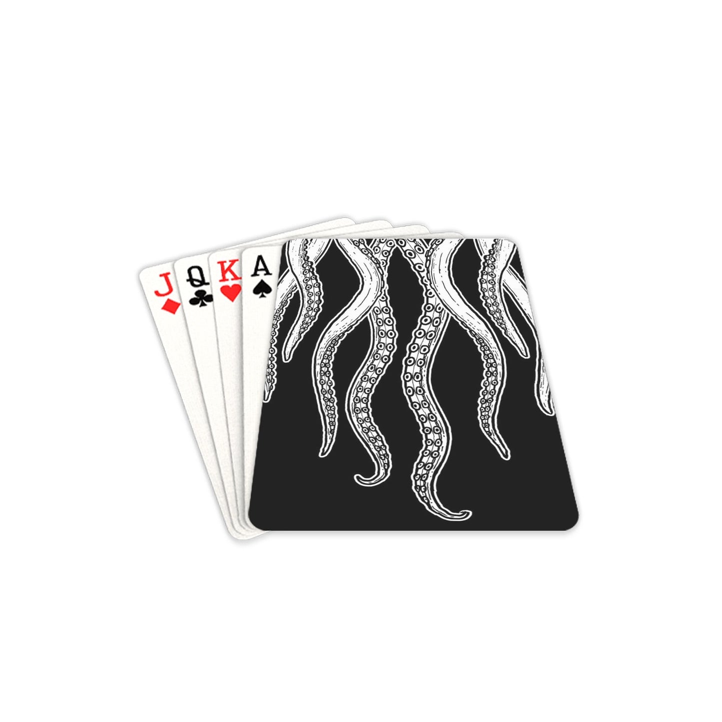 Octopus Tentacles - Playing Cards 2.5"x3.5" Playing Card 2.5"x3.5"