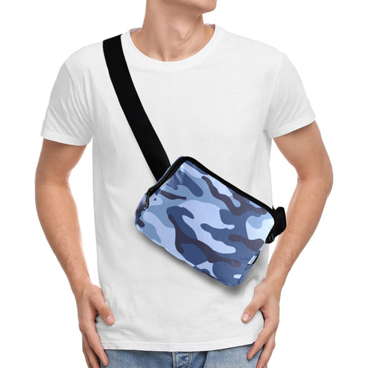 Blue Camouflage - Belt Bag Belt Bag Printed Offshore