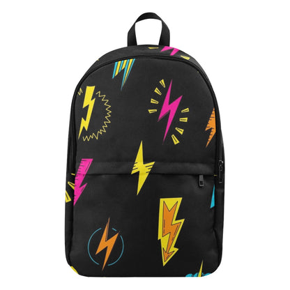 Fun Lightning - Fabric Backpack for Adult Adult Casual Backpack comic Printed Offshore