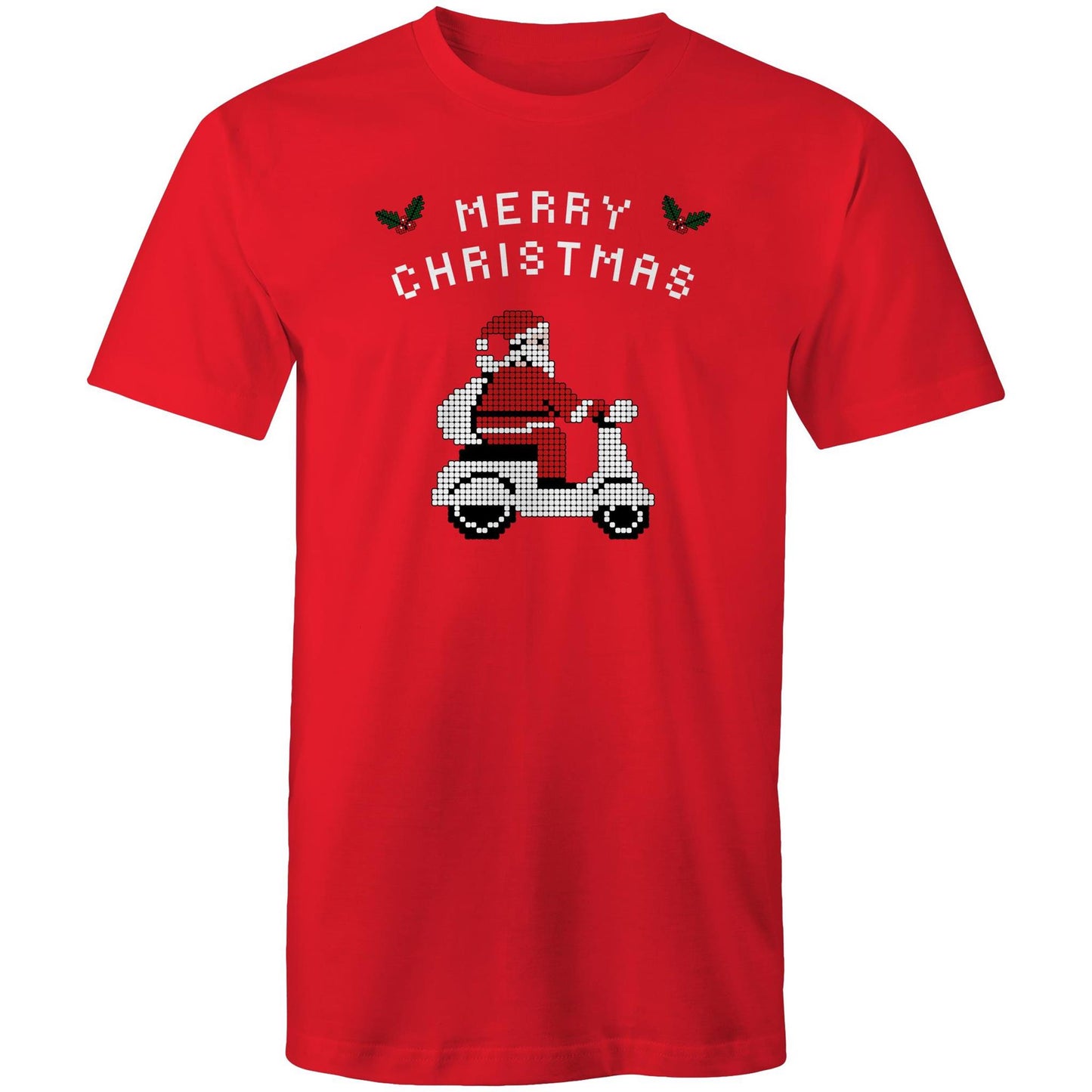 Scooter Santa - Mens T-Shirt