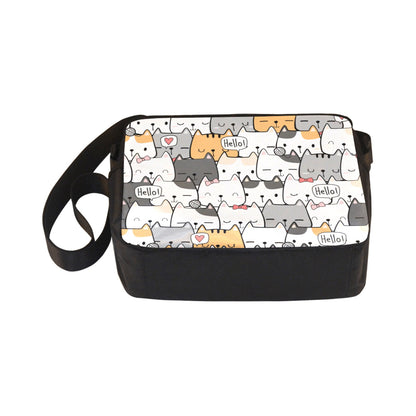 Cat Hello - Classic Cross-body Nylon Bag