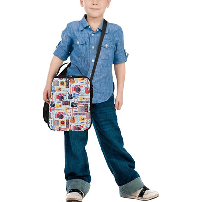 Musical Instruments - Crossbody Lunch Bag for Kids Kids Crossbody Lunch Bag