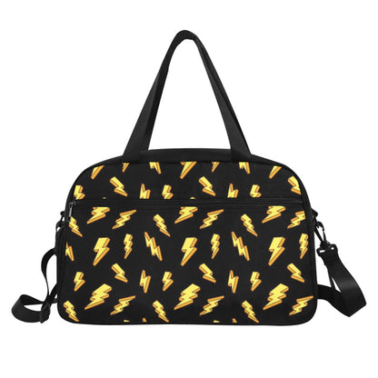 Lightning Bolts - Gym Bag / Overnight Bag Gym Bag / Overnight Bag comic Printed Offshore