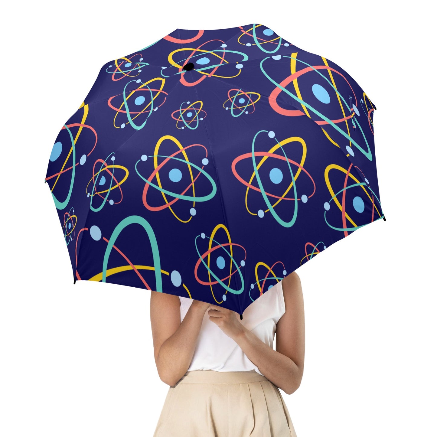 Atoms - Semi-Automatic Foldable Umbrella Semi-Automatic Foldable Umbrella Printed Offshore