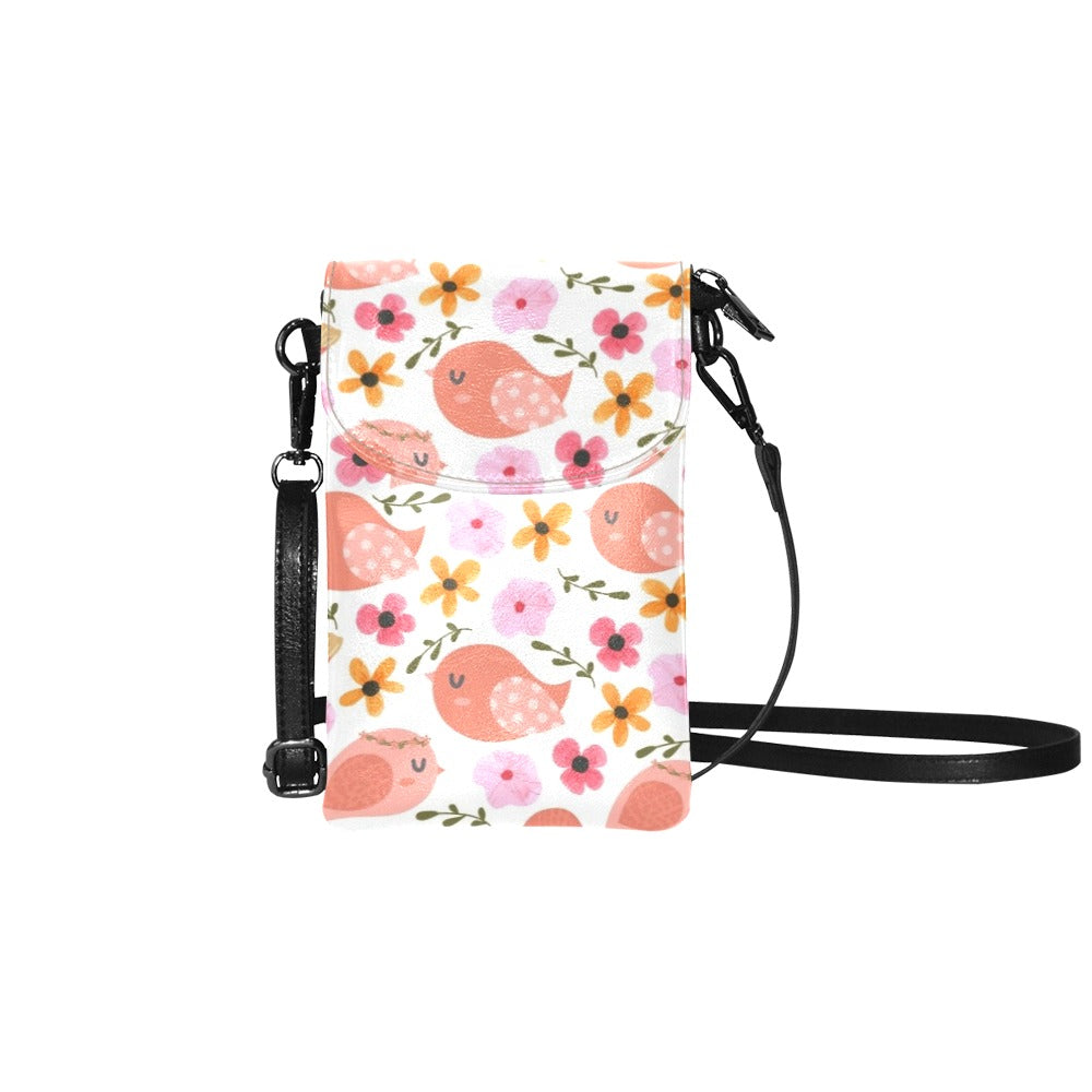 Lovely Birds - Small Phone Purse /Bag