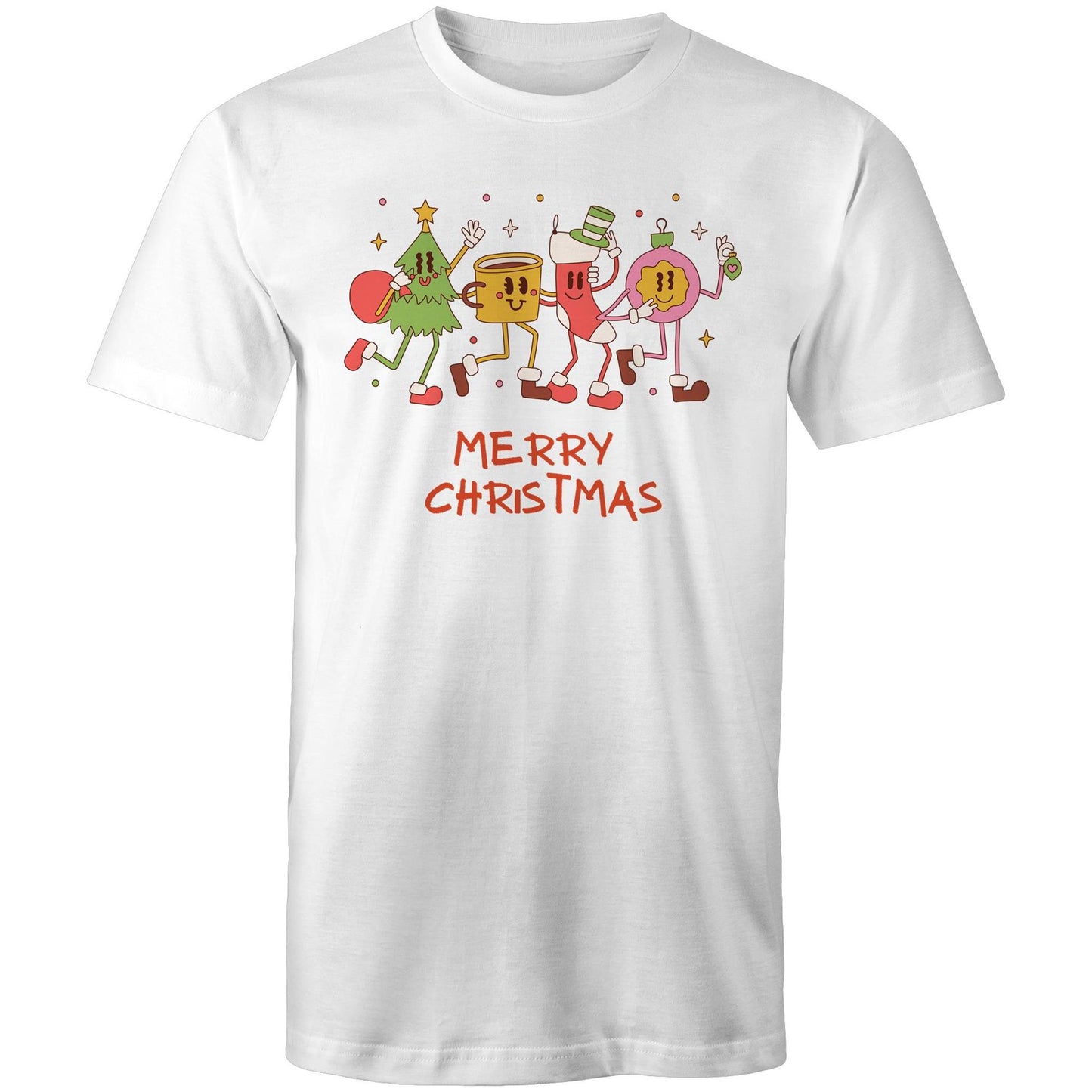 Crazy Christmas Characters - Mens T-Shirt