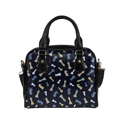 Chess Pattern - Shoulder Handbag