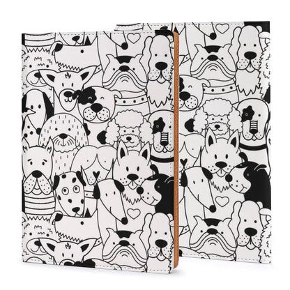 Black And White Dogs - (A5) Notebook Cover