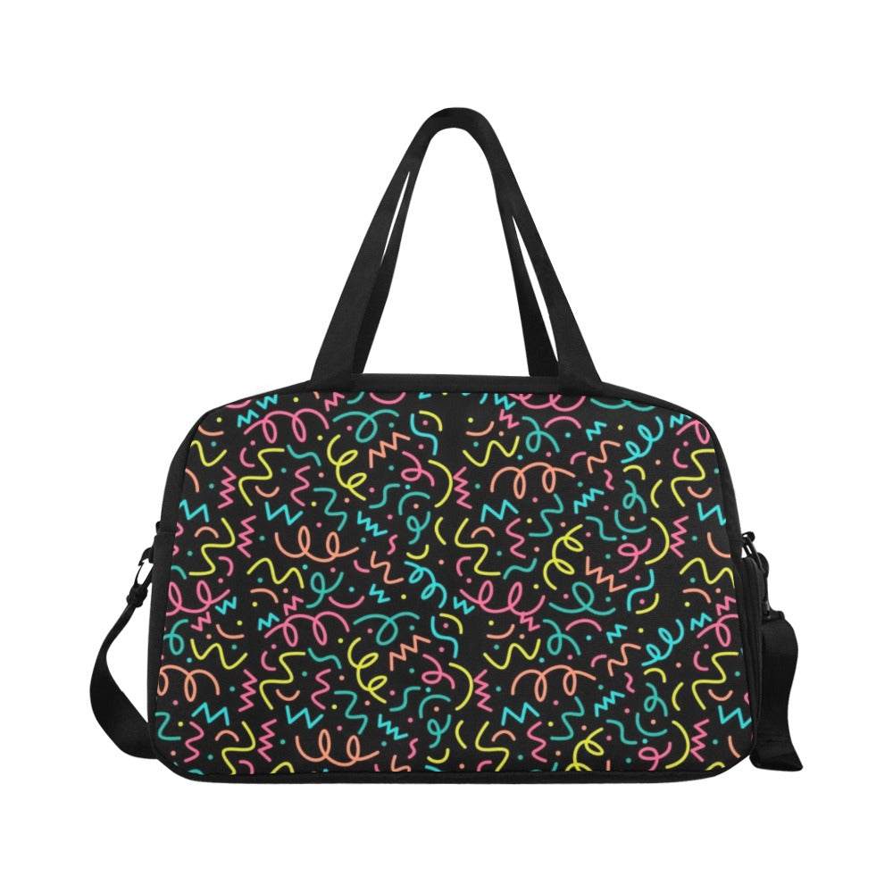 Squiggle Time - Gym Bag Gym Bag Printed Offshore