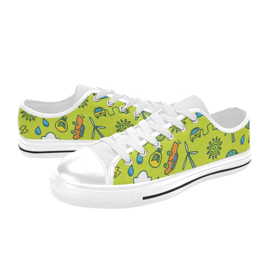 Go Green - Men's Classic Canvas Shoes