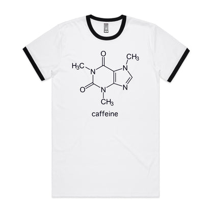 Caffeine Molecule - Staple Ringer Tee