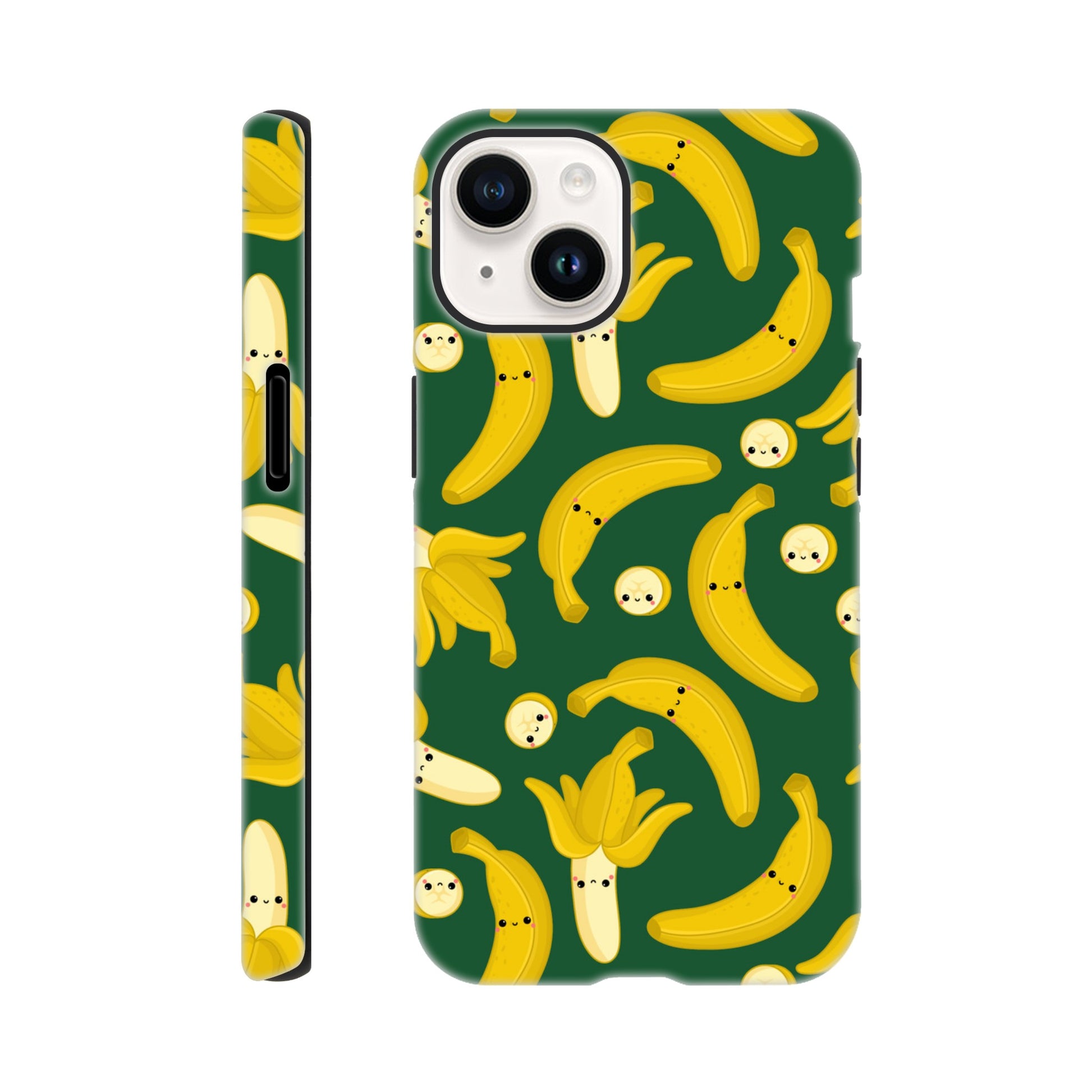 Happy Bananas - Phone Cases Tough case Apple - iPhone 14 Print Material Globally Fulfilled