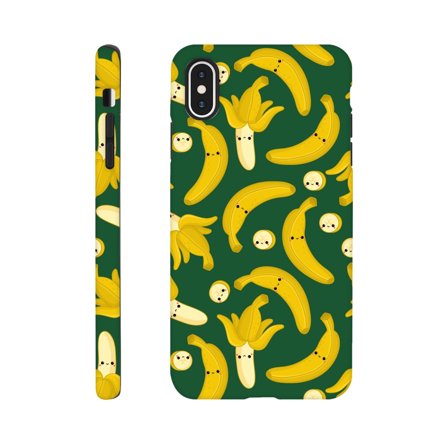 Happy Bananas - Phone Cases Tough case Apple - iPhone XS Max Print Material Globally Fulfilled