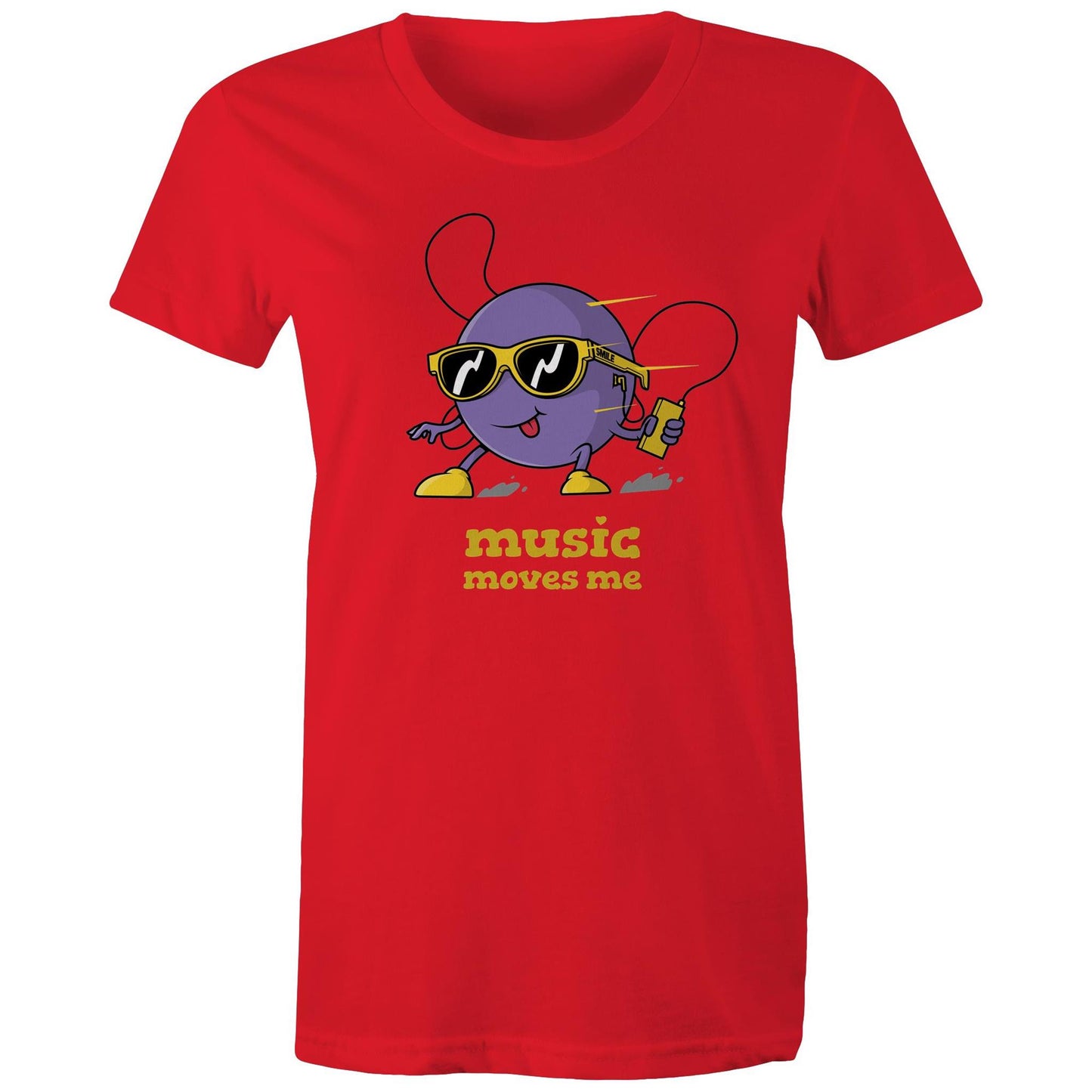 Music Moves Me - Womens T-shirt