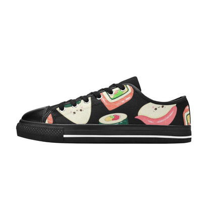 Happy Sushi - Men's Classic Canvas Shoes