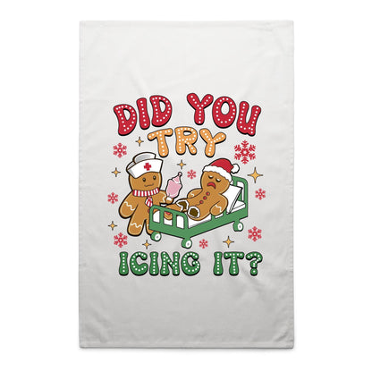 Gingerbread, Did You Try Icing It - AS Colour Tea Towel