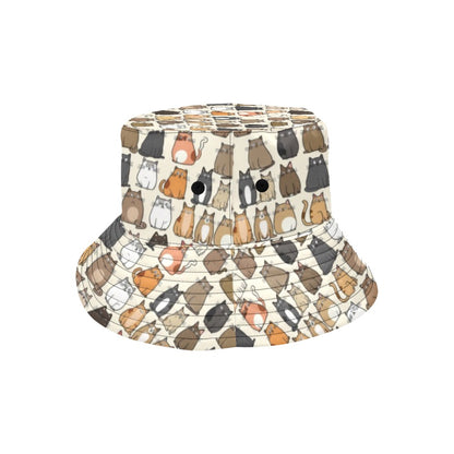 Lots Of Cats - Womens Bucket Hat