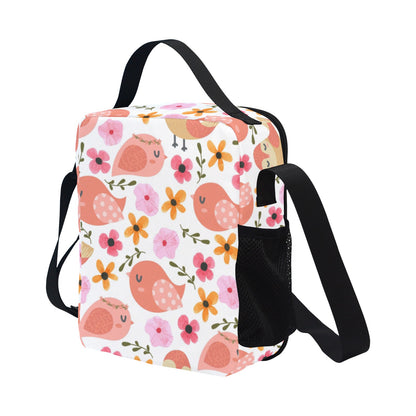 Lovely Birds - Crossbody Lunch Bag for Kids Kids Crossbody Lunch Bag