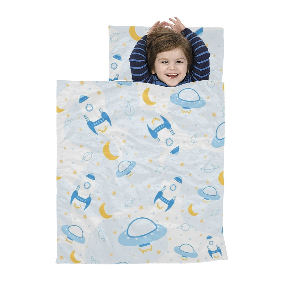 Spaceships And UFO's - Kids Sleeping Bag