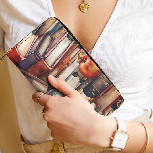 Watercolour Books - Leather Wallet / Purse