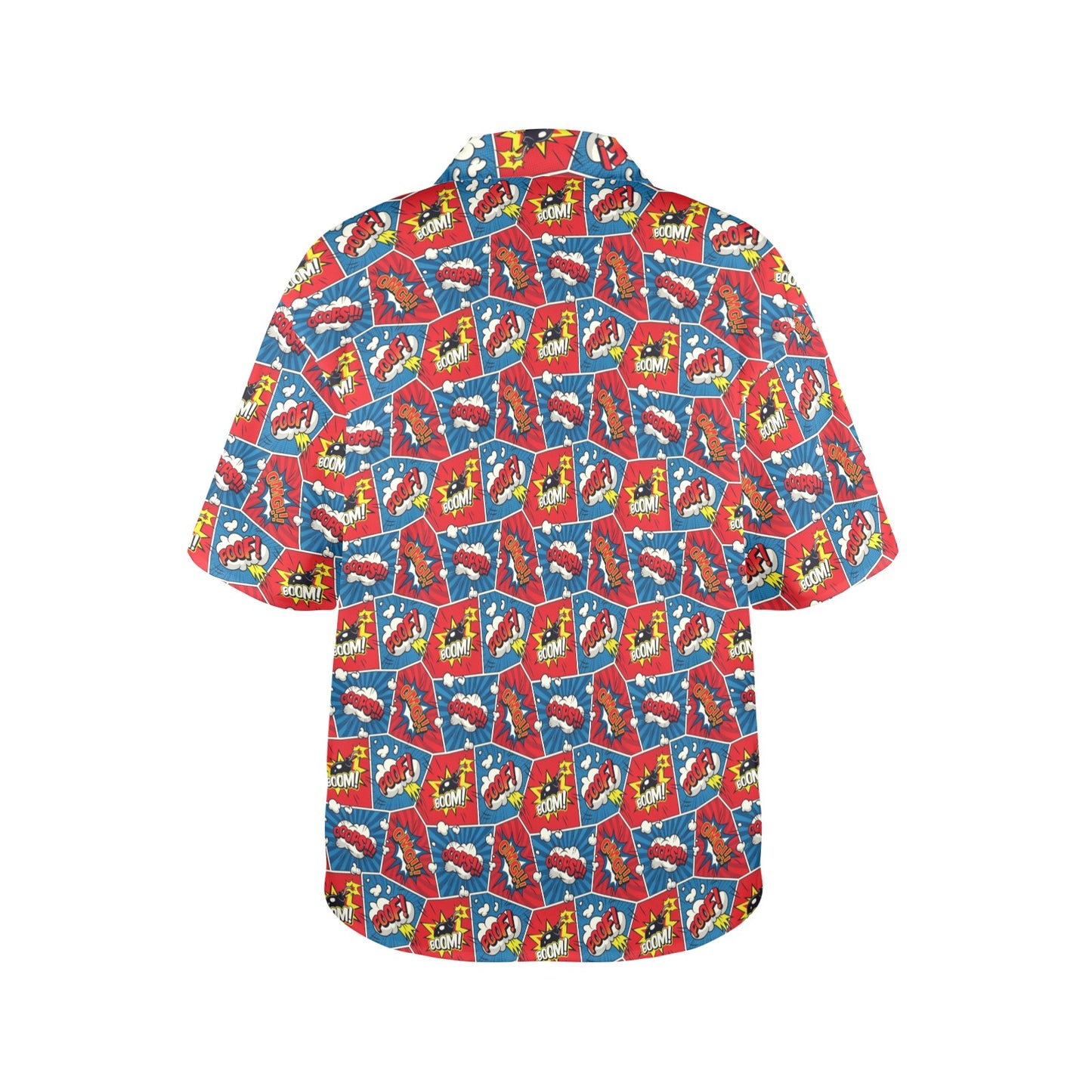 Comic Book Pop - Womens Hawaiian Shirt