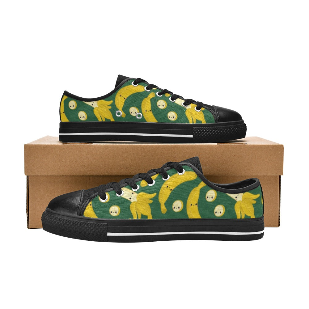 Happy Bananas - Men's Classic Canvas Shoes