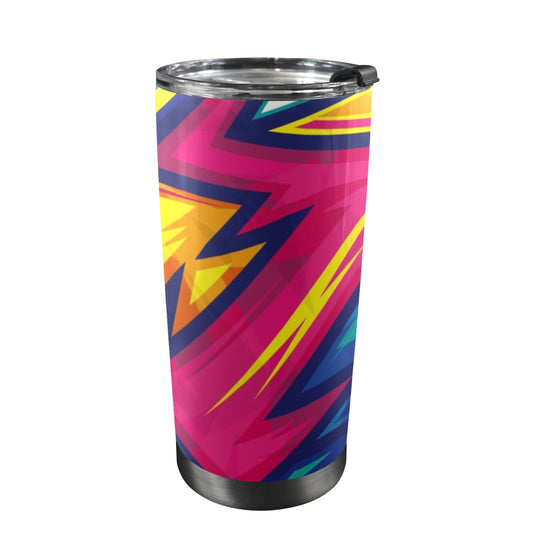 Abstract Bright - 20oz Travel Mug / Tumbler