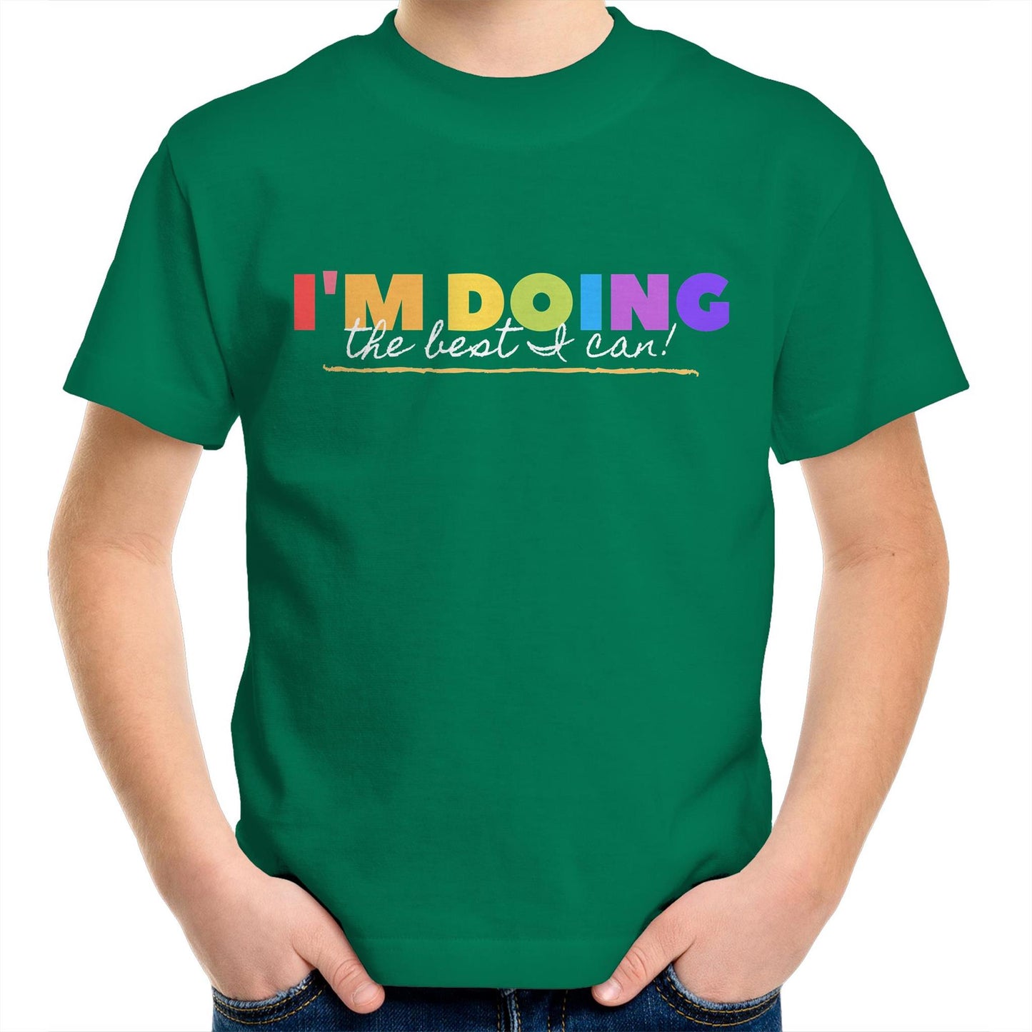 I'm Doing The Best I Can - Kids Youth T-Shirt