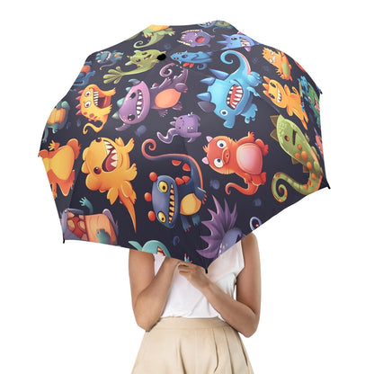 Monster Mania - Semi-Automatic Foldable Umbrella